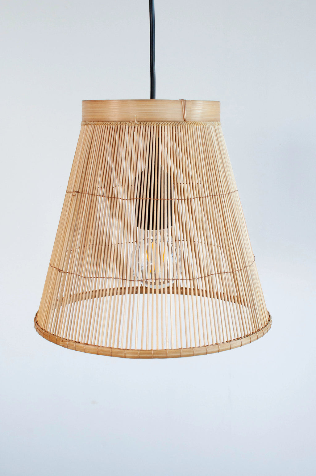 Bamboo Stick Basket Pendant Lamp - PL02