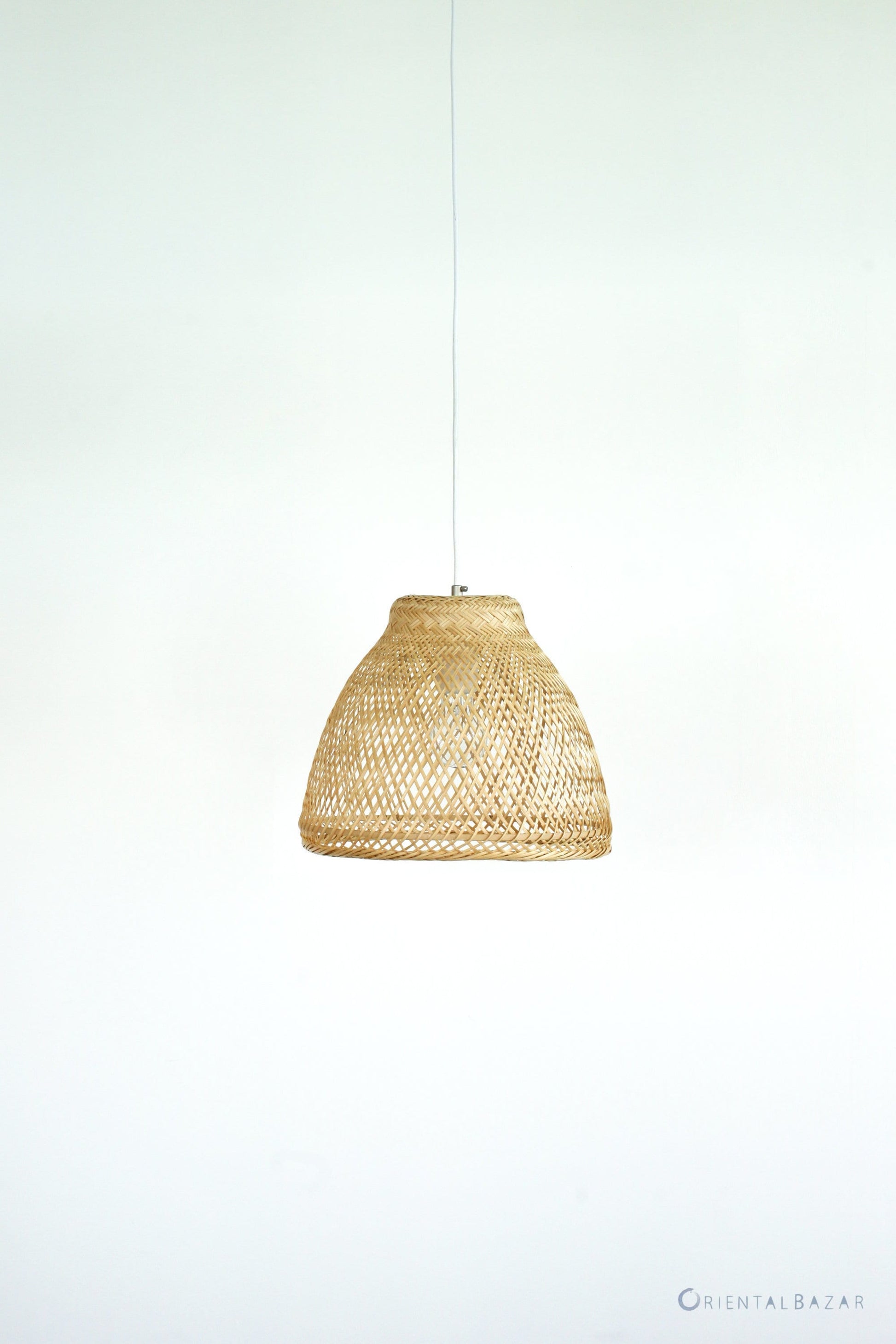 Bamboo Pendant Light, Bamboo Lightshade, Basket Pendant Light, Woven Lamp Shade, Hanging Light Fixture, Hanging Lamp, Wabi Sabi  Bell Lights